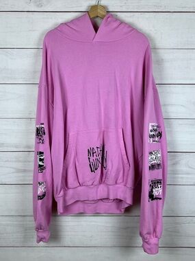 MGK Machine Gun Kelly Tickets To MY Downfall Pink Hoodie XL